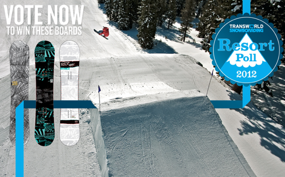TWS RESORT POLL: Win some boards!
