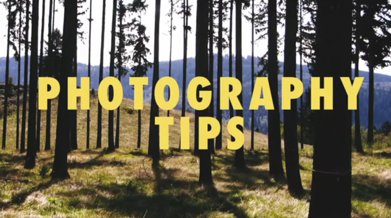 Photography Tips
