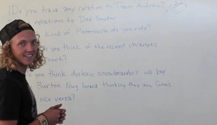 Video Guestbook: Alex Andrews