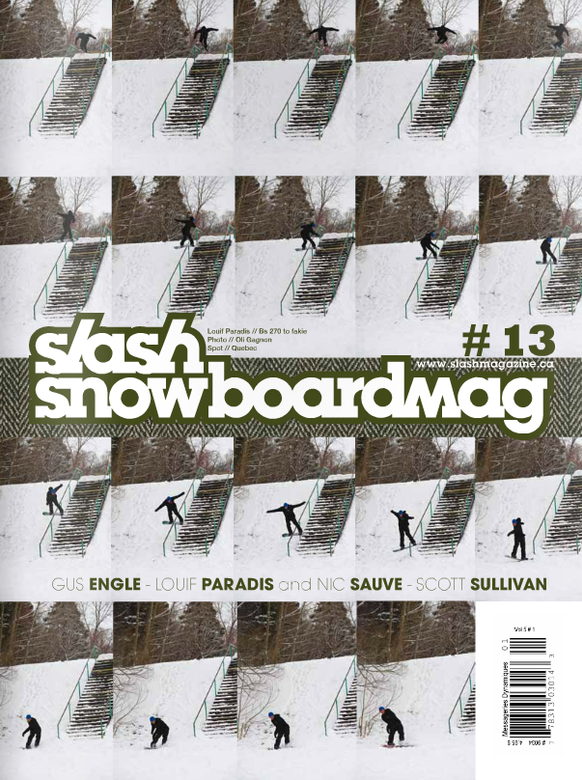 Slash Magazine Louif Cover