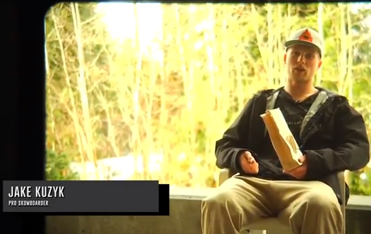 Jake Kuzyk in Whistler