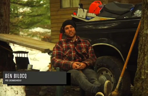 Ben Bilocq in Whistler