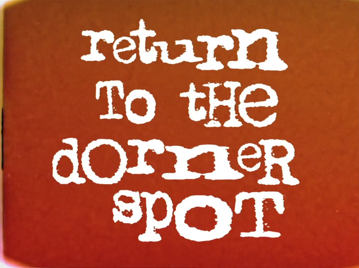 Return to the Dorner Spot