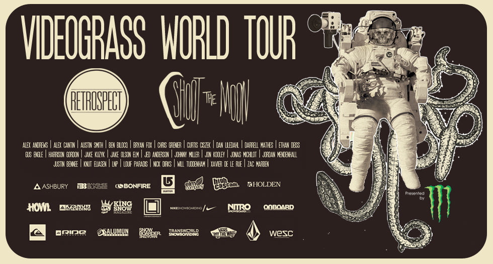 VIDEOGRASS WORLD TOUR SCHEDULE