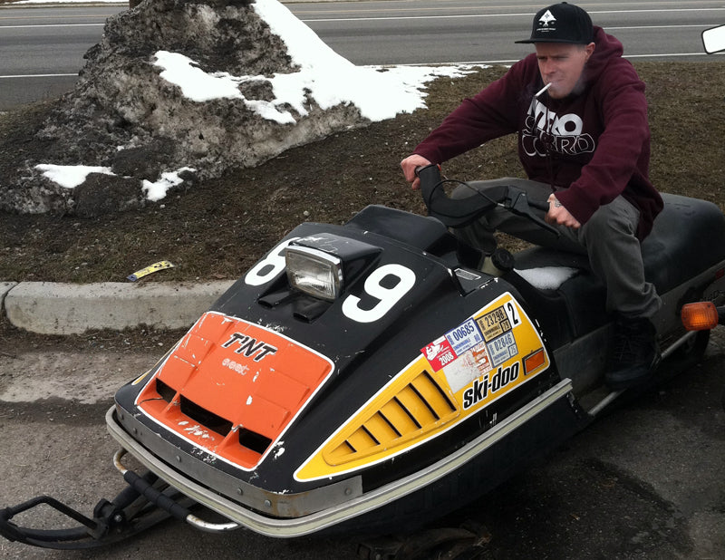 Sledding in Idaho