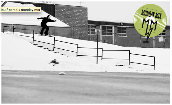 Louie Paradise: Monday Mix w/Snowboarder Mag.